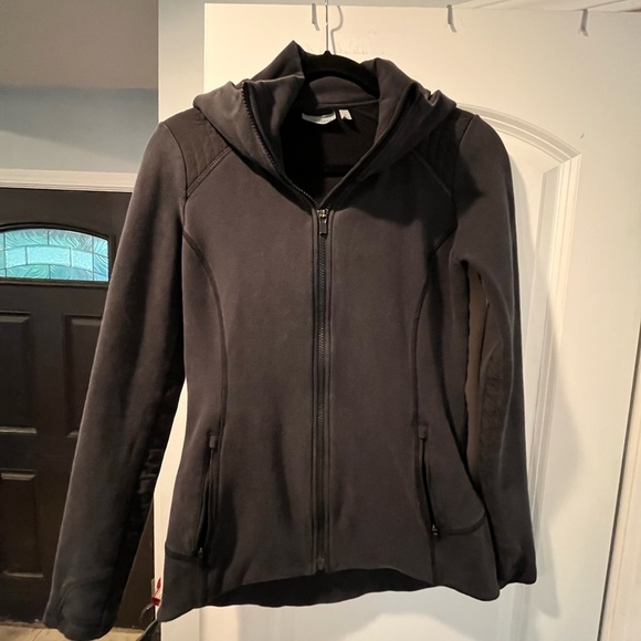 Athleta Black Zip-Up Hoodie - Picture 1 of 10